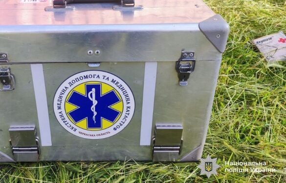 На Уманщині п’яний чоловік двічі викликав “швидку” та викрав у медиків валізу з медикаментами