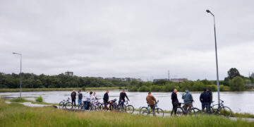 Німецьке озеро в Івано-Франківську облаштовують для відпочинку: частину робіт завершать цього року