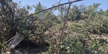 Обстріл Запоріжжя КАБами 9 червня, фото – десятки людей досі залишаються без газу | Новости Запорожья