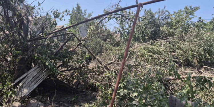 Обстріл Запоріжжя КАБами 9 червня, фото – десятки людей досі залишаються без газу | Новости Запорожья