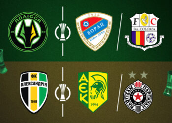 «Олександрія» та «Полісся» отримали суперників в другому раунді кваліфікації Ліги Конференцій