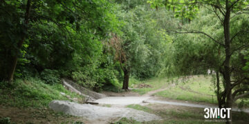 Оновлюють простір де джерело Марусі Чурай- ПОЛТАВА СЬОГОДНІ