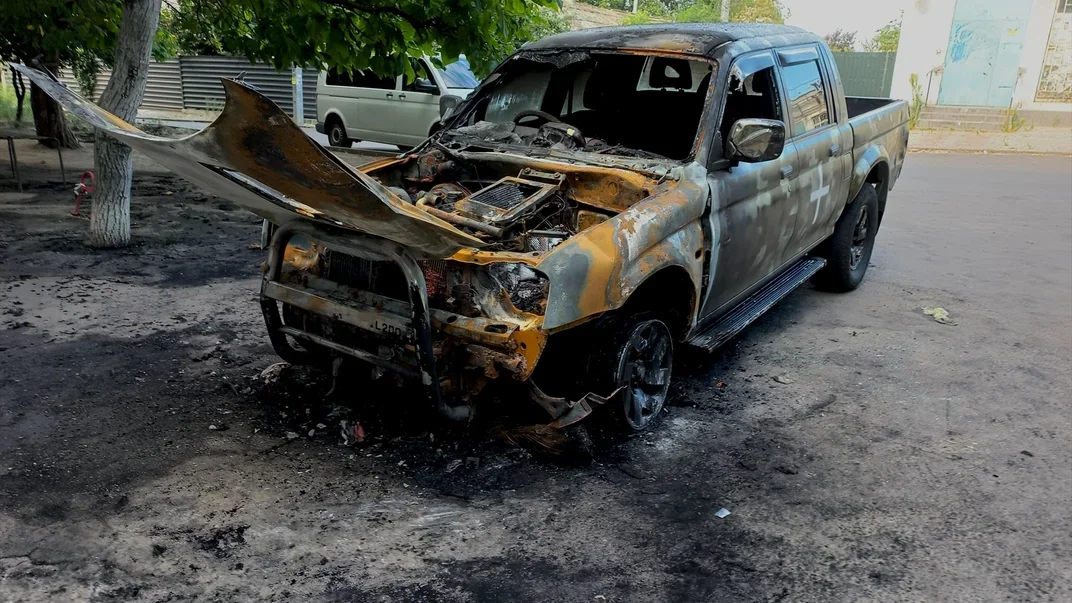 Ілюстративне фото. Підпал військових авто