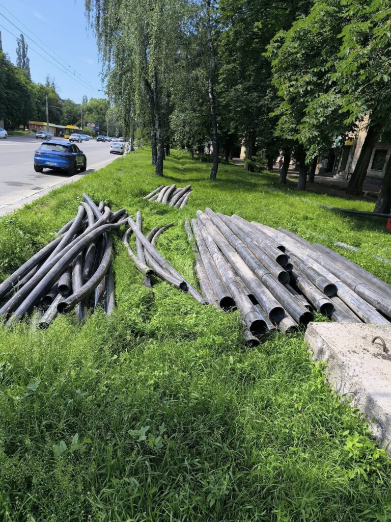 «Полтававодоканал» розпочав підготовчі роботи з ремонту колектора на вул. Європейській