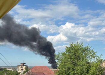 Російська атака по Запоріжжю спричинила пожежу на об’єкті інфраструктури – попередньо жертв немає | Новости Запорожья