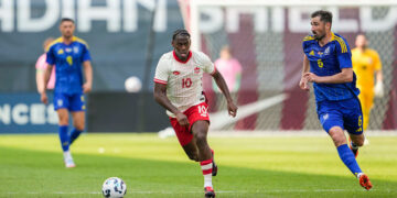 Сборная Украины по футболу проиграла Канаде на турнире Canadian Shield