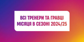 Тренером місяця в УПЛ в сезоні 2024/25 по два рази визнавалися Ротань та Лупашко