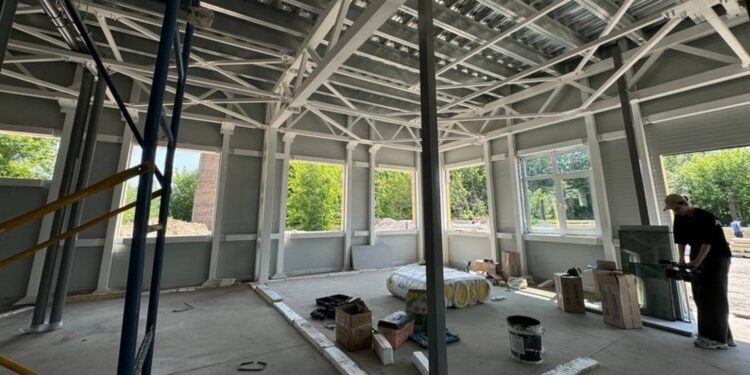 У Биківці на Житомирщині будують Центр пожежної безпеки: залучено іноземні інвестиції | Журнал Житомира