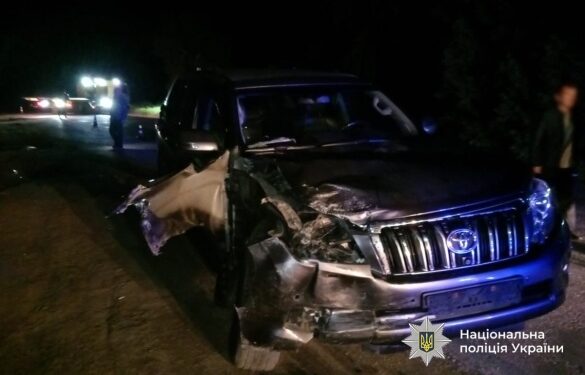 У Черкаському районі в ДТП постраждали четверо осіб, серед яких двоє малолітніх дітей 