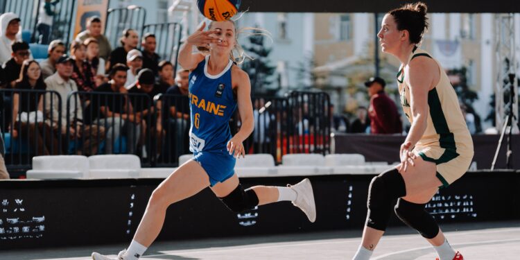 Збірна України 3х3 піднялась в топ-5 загального заліку Жіночої серії – Федерація баскетболу України
