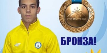 Черкаський спортсмен здобув бронзову медаль на ЄЮОФ-2025