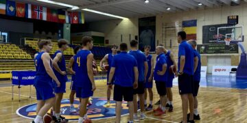 Данія — Україна: відеотрансляція матчу чоловічого чемпіонату Європи U-18 – Федерація баскетболу України