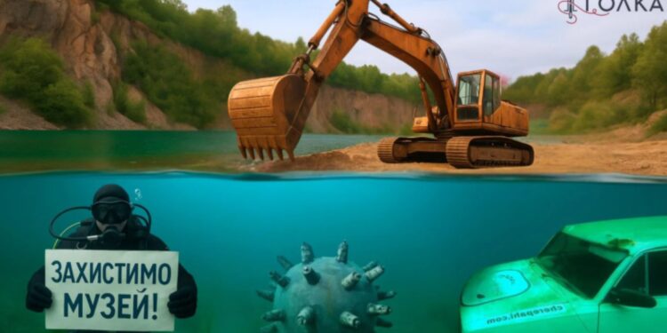 Підводний музей можуть знищити: як мешканці Житомирщини захищають узбережжя біля річки Ірша | Журнал Житомира