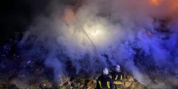 Пожежа на сміттєполігоні у Бердичеві: горіло на 4,9 га висотою 12 метрів | Журнал Житомира