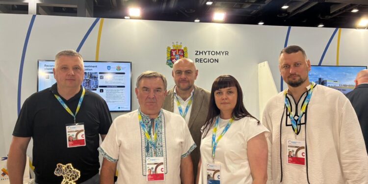 Сім територіальних громад Житомирщини беруть участь у Міжнародній конференції з відновлення України | Журнал Житомира