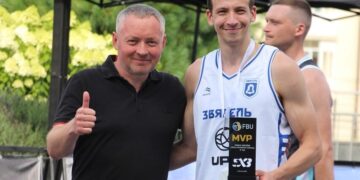 Третій етап Кубку України 3х3 у Вінниці: символічна збірна – Федерація баскетболу України