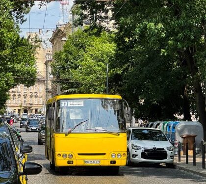 У Львові змінили маршрут №33: нова схема руху та зупинки