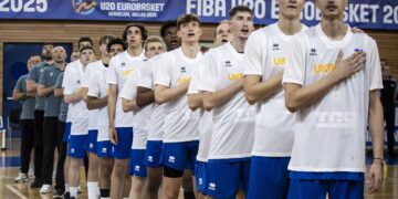 Україна — Бельгія: відеотрансляція чоловічого чемпіонату Європи U-20 – Федерація баскетболу України