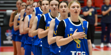 Україна — Данія: відеотрансляція жіночого чемпіонату Європи U-18 – Федерація баскетболу України