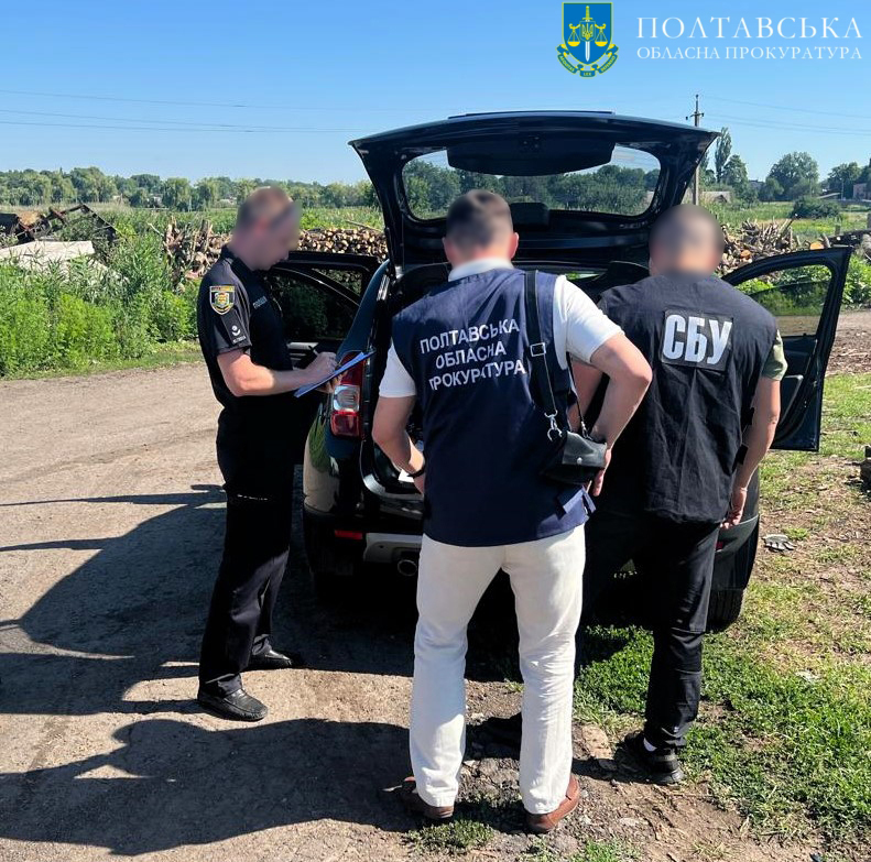 Під Полтавою випиляли лісу на понад 2 мільйони гривень. Вирубку лісу запинили правоохоронці