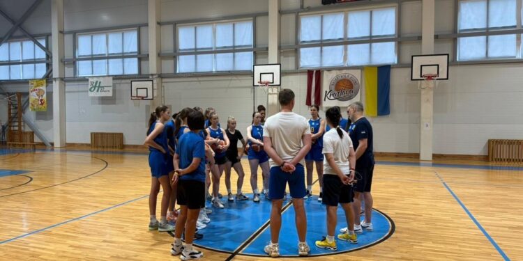 Жіноча збірна України U-16 проводить збір у Латвії в рамках підготовки до чемпіонату Європи – Федерація баскетболу України