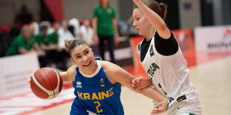 Жіноча збірна України зазнала першої поразки на чемпіонаті Європи U-18 – Федерація баскетболу України