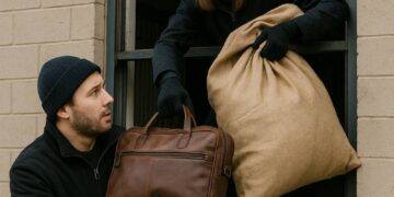 Житель Шепетівщини з дружиною у портфелі та мішку виносили чуже майно —Хмельнитчина