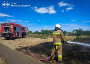 12 серпня та в ніч проти 13 на території Миколаївщини зареєстровано 43 пожежі, одна з яких виникла внаслідок бойових дій » Миколаївський Оглядач