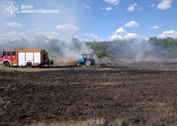 28 серпня та в ніч проти 29 на Миколаївщині виникло 19 пожеж » Миколаївський Оглядач