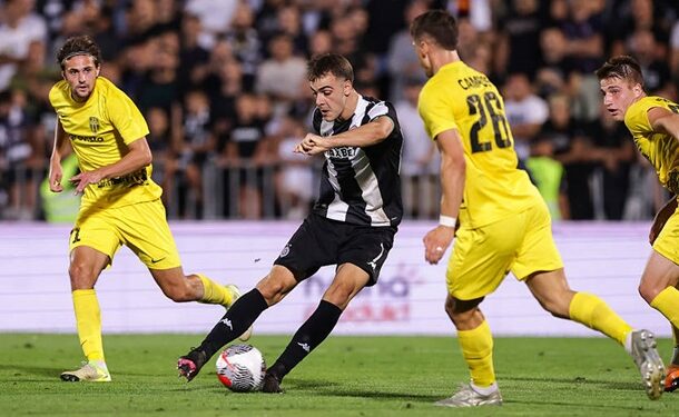 «Александрия» вылетела из Лиги конференций после разгромного поражения от сербского «Партизана»