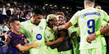 «Барселона» вымучила волевую победу над «Леванте» в Ла Лиге