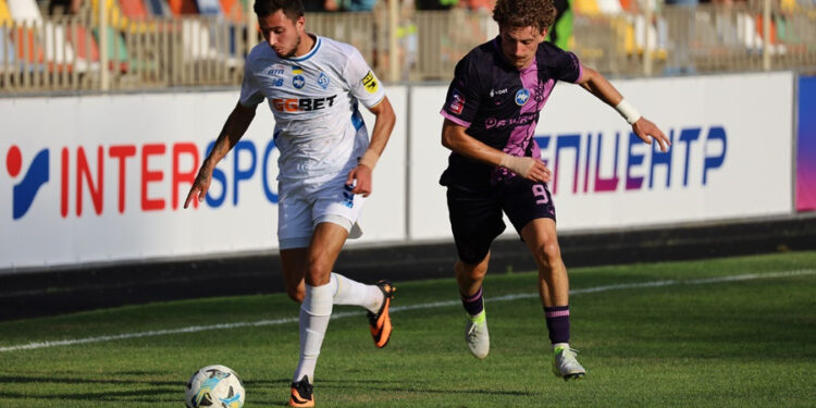 «Динамо» у Тернополі здолало «Епіцентр», який відзначився першим голом в УПЛ