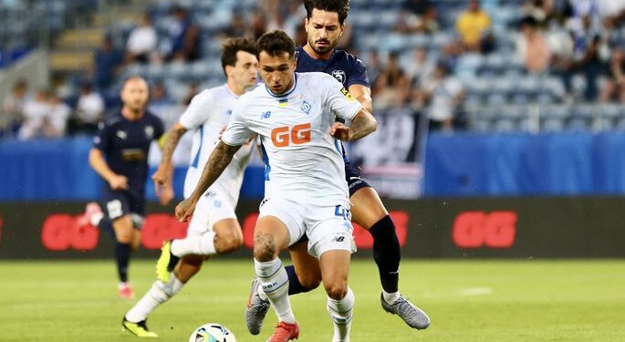 Киевское «Динамо» обидно проиграло кипрскому «Пафосу» в первом матче квалификации в Лигу чемпионов