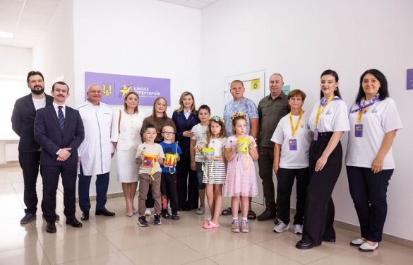 Перша леді України відвідала Черкаси для відкриття “Школи Супергероїв”
