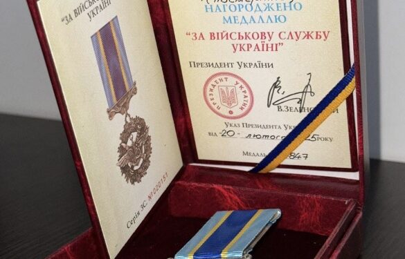 Полеглого захисника із Уманщини відзначили медаллю