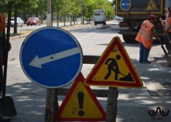 Ремонт дороги на розі Авангардної та Богоявленського: часткове обмеження руху транспорту » Миколаївський Оглядач