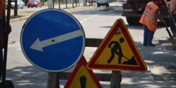 Ремонт дороги на розі Авангардної та Богоявленського: часткове обмеження руху транспорту » Миколаївський Оглядач