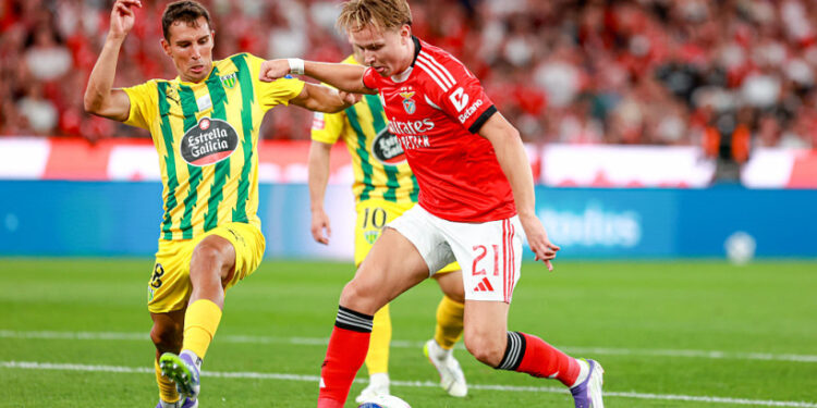 Трубин не смог помочь «Бенфике» оформить разгромную победу над «Тонделой»