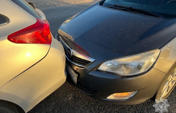 У Черкасах сталася потрійна аварія