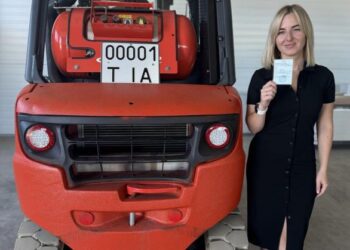 У Черкасах уперше зареєстрували газовий навантажувач     — Новости Черкасс