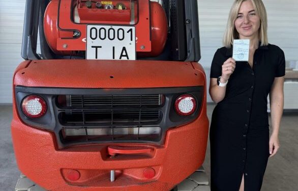 У Черкасах уперше зареєстрували газовий навантажувач     — Новости Черкасс