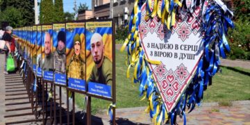 У Христинівці відкрили другу частину “Алеї Надії”