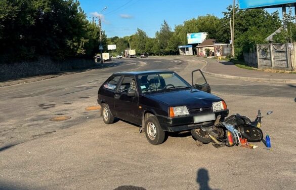 У Корсуні-Шевченківському в ДТП постраждала жінка