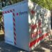 У Запоріжжі біля Управління патрульної поліції встановили нове модульне укриття, фото – скільки людей воно вміщує | Новости Запорожья