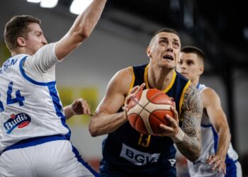 В’ячеслав Бобров досяг позначки в 500 набраних очок в збірній України – Федерація баскетболу України