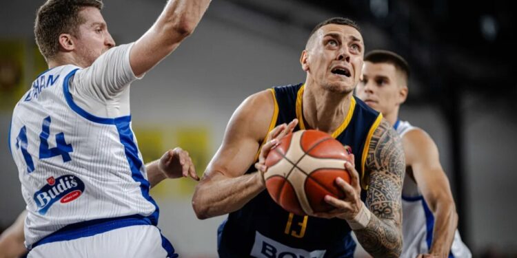 В’ячеслав Бобров досяг позначки в 500 набраних очок в збірній України – Федерація баскетболу України