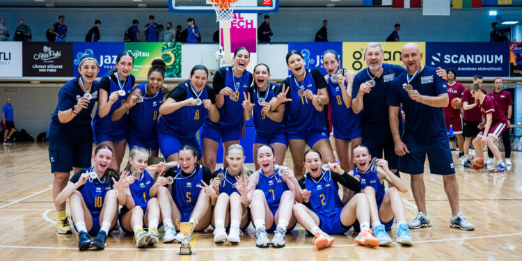 Жіноча збірна U-16 виграла бронзу турніру Baltic Cup, хлопці програли Естонії – Федерація баскетболу України