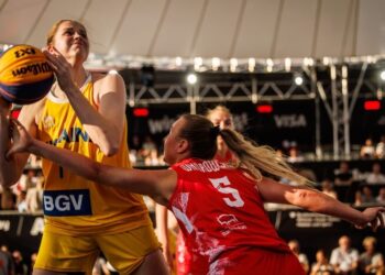 Жіноча збірна U-23 розпочала п’ятий стоп Ліги націй 3х3 з перемоги – Федерація баскетболу України