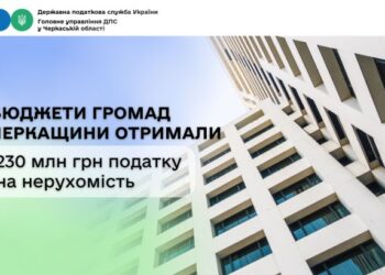 Бюджети громад Черкащини отримали 230 млн грн податку на нерухомість — Новости Черкасс