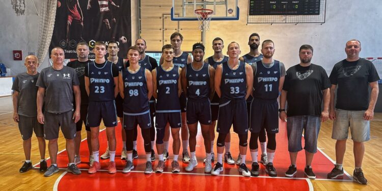 Дніпро виграв контрольний матч у словацького Кошице – Федерація баскетболу України